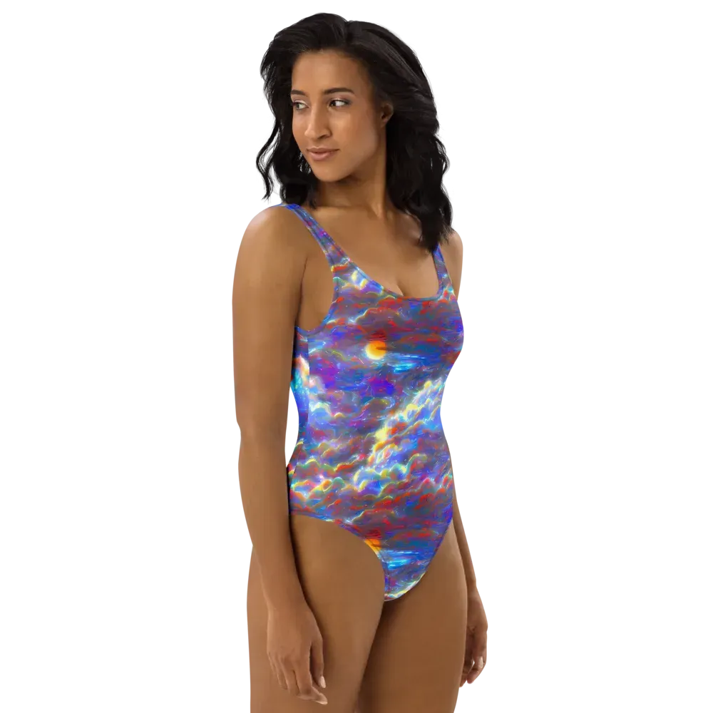Orion Ripple on One-Piece Swimsuit — Right