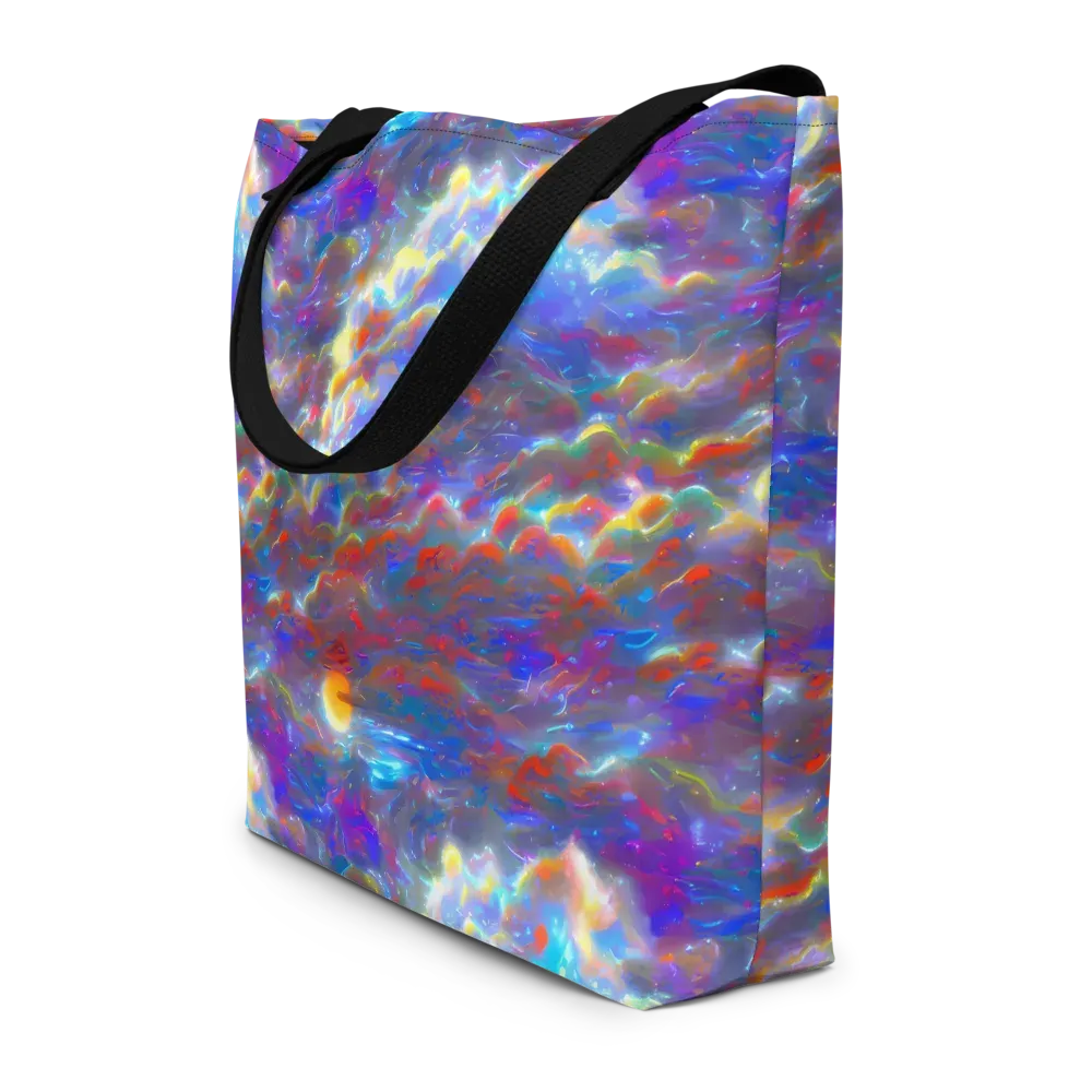 Orion Ripple on Large Tote Bag W/ Pocket — Front