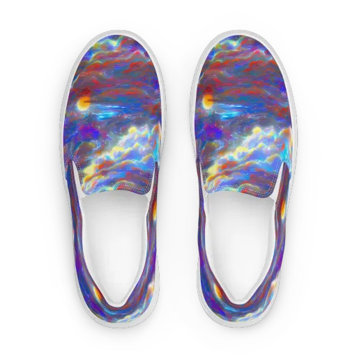 Orion Ripple on a Women's Slip-On Canvas Shoes