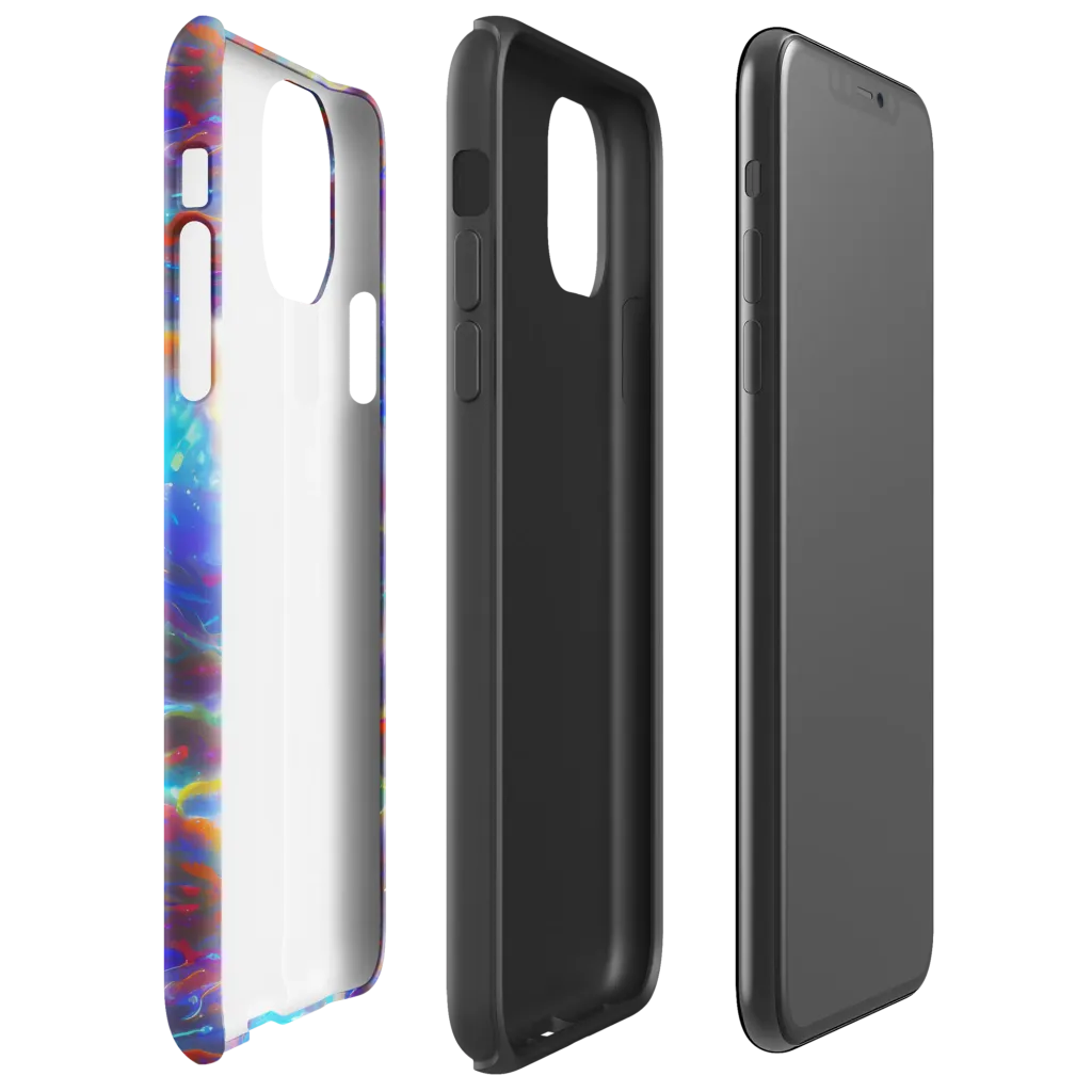 Orion Ripple on Tough Case for iPhone® — Right