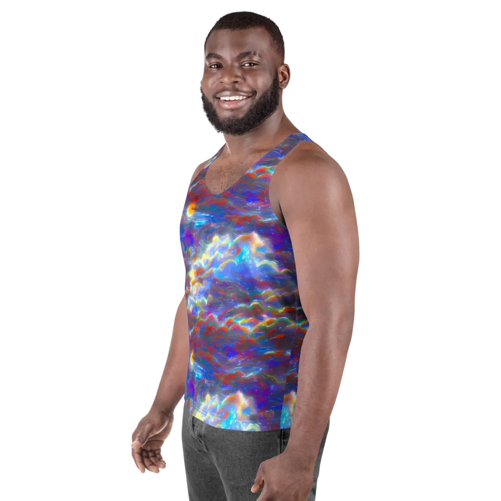 Orion Ripple on Men's Tank Top — Left Front