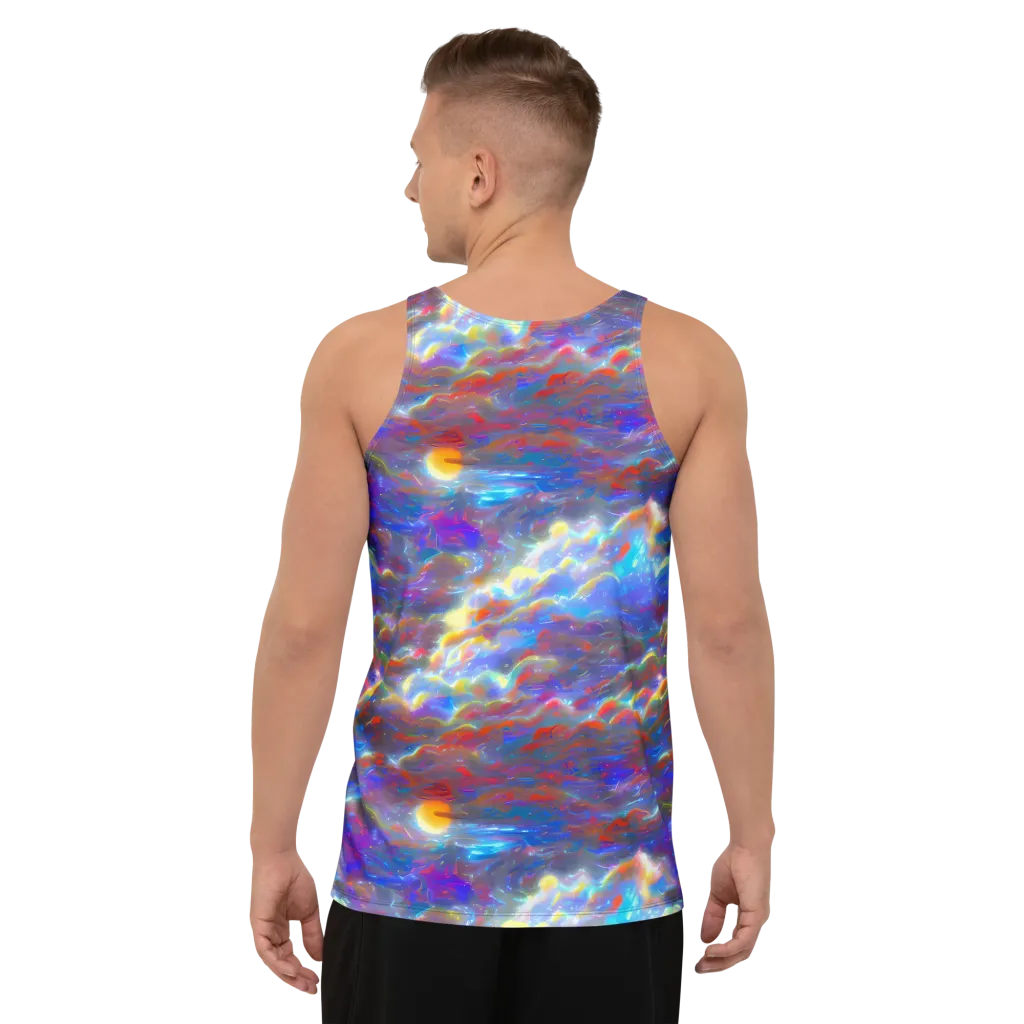 Orion Ripple on Men's Tank Top — Back