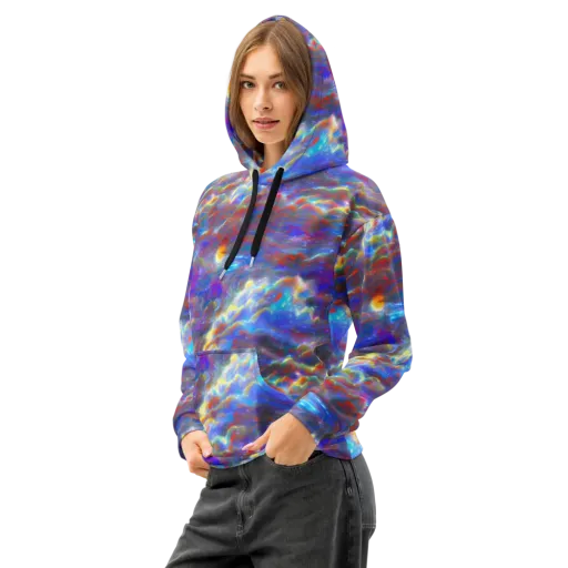 Orion Ripple on a Cotton Hoodie
