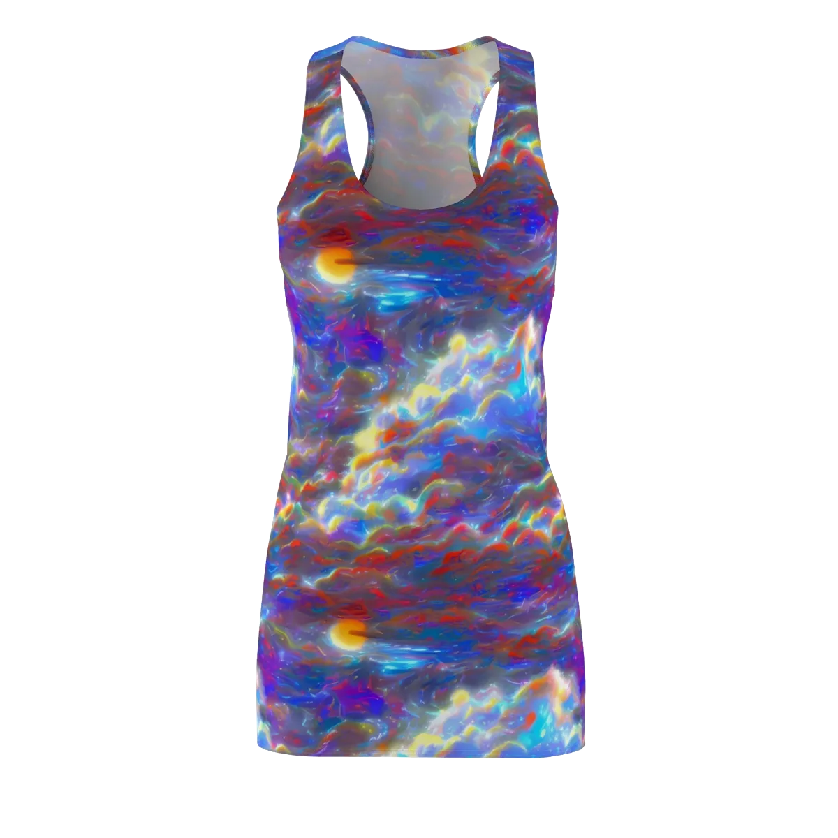 Orion Ripple on Racerback Dress — Front