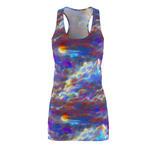 Orion Ripple on a Racerback Dress