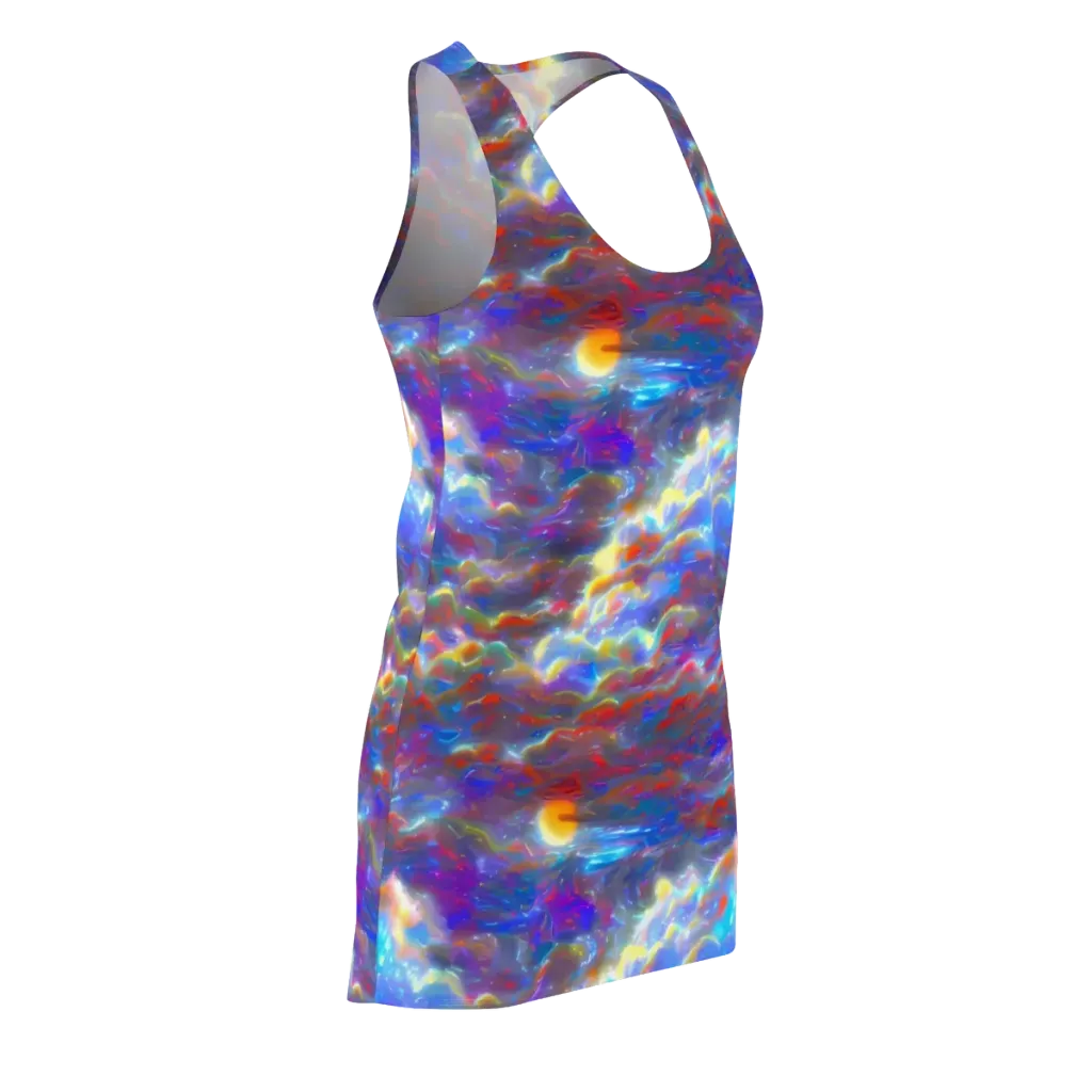 Orion Ripple on Racerback Dress — Front Side
