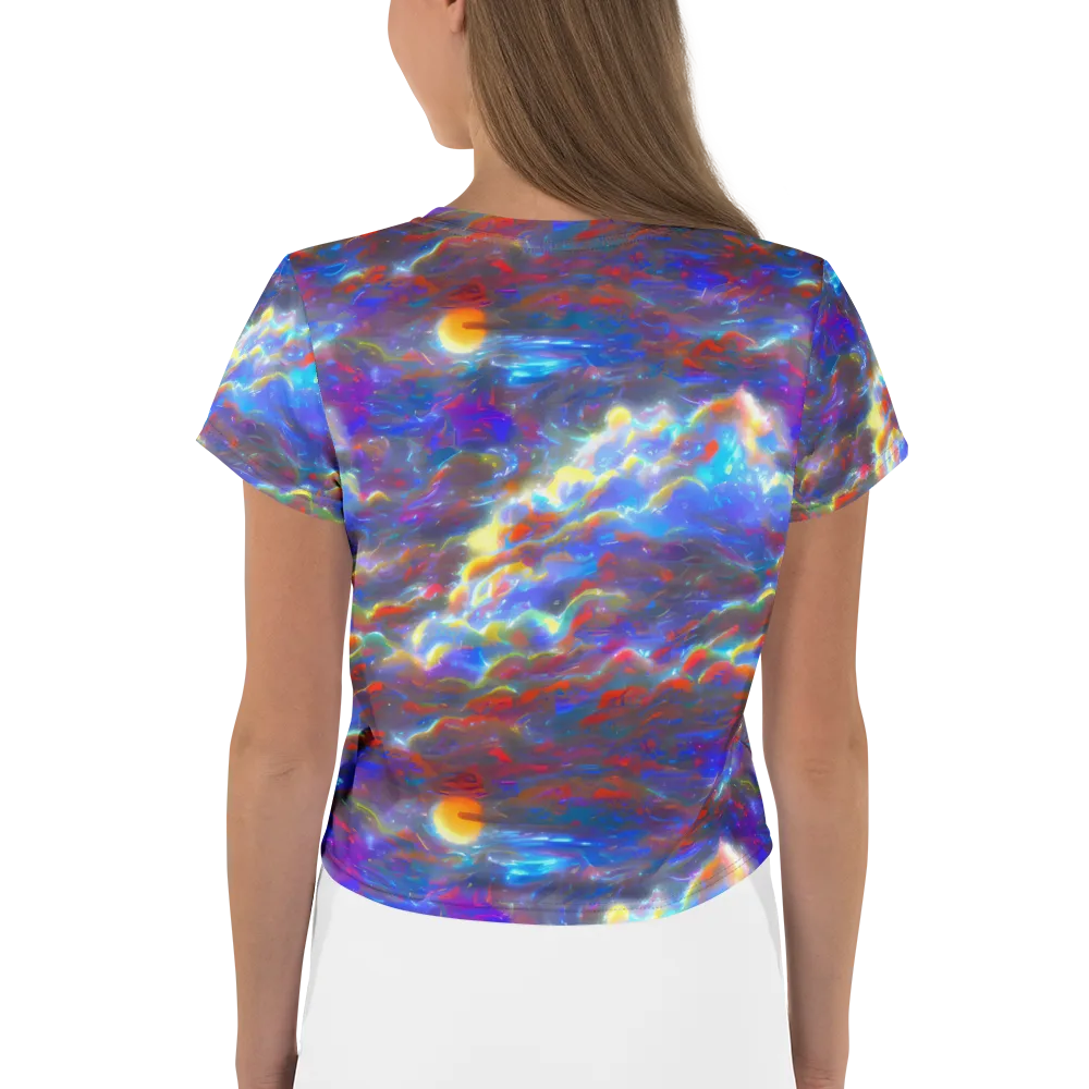 Orion Ripple on Crop Tee — Back