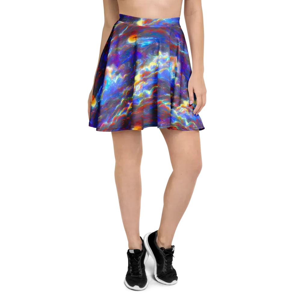 Orion Ripple on Skater Skirt — Front