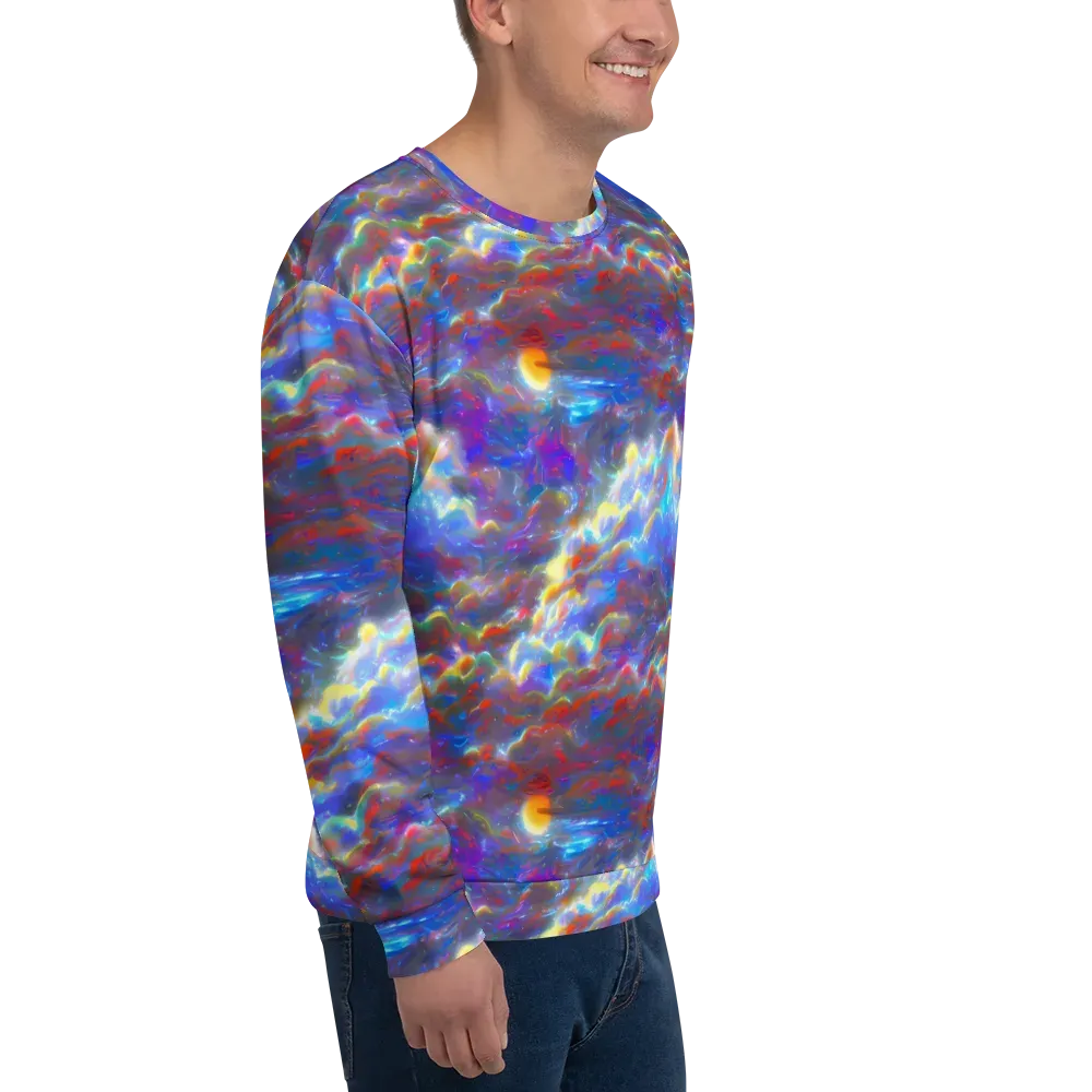 Orion Ripple on Sweatshirt — Right Front
