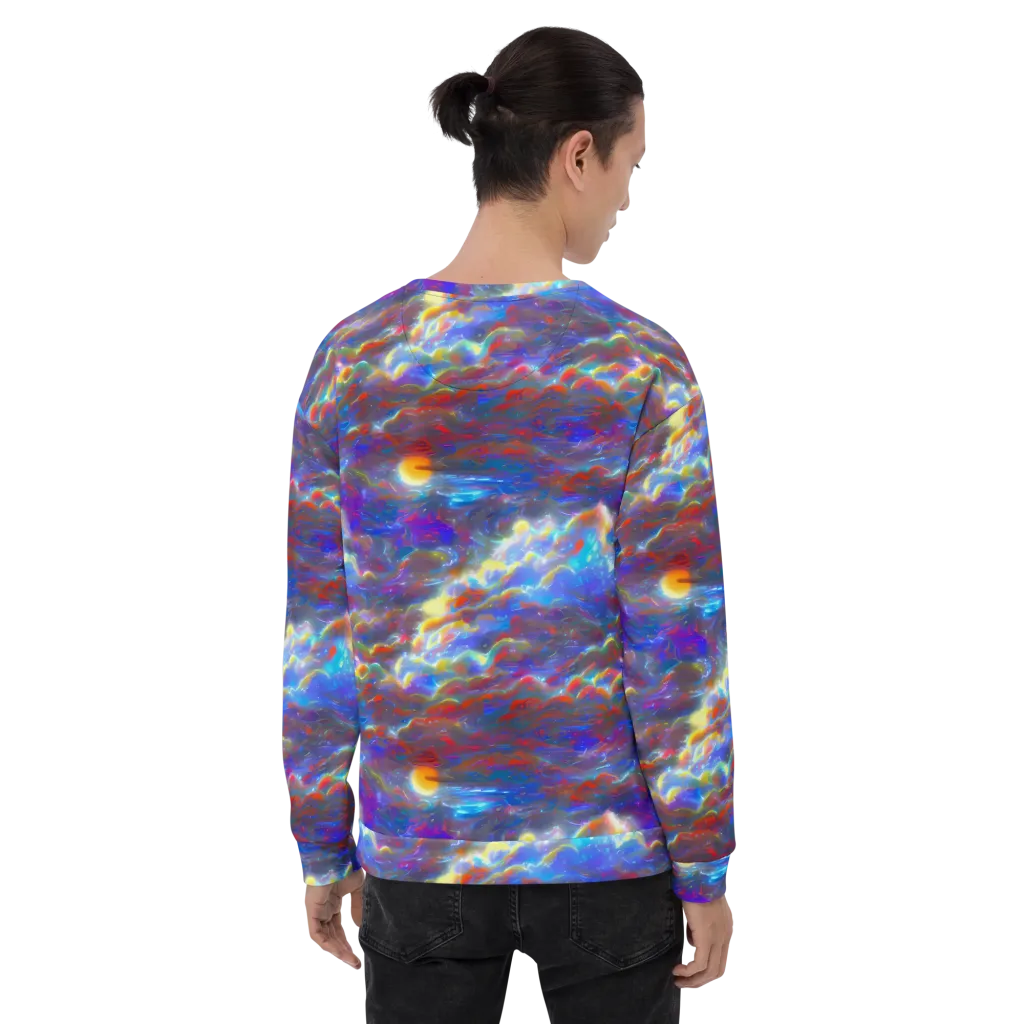 Orion Ripple on Sweatshirt — Back