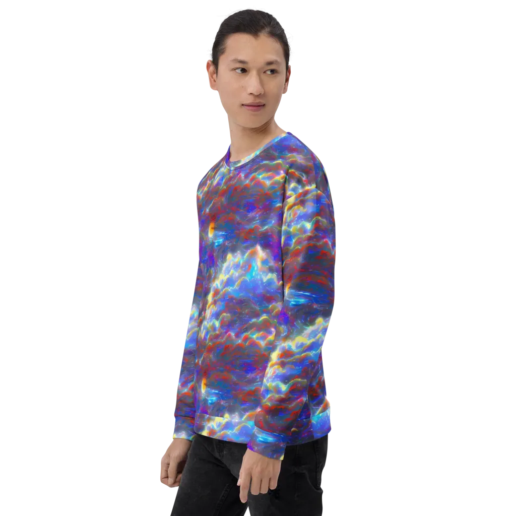 Orion Ripple on Sweatshirt — Left Front