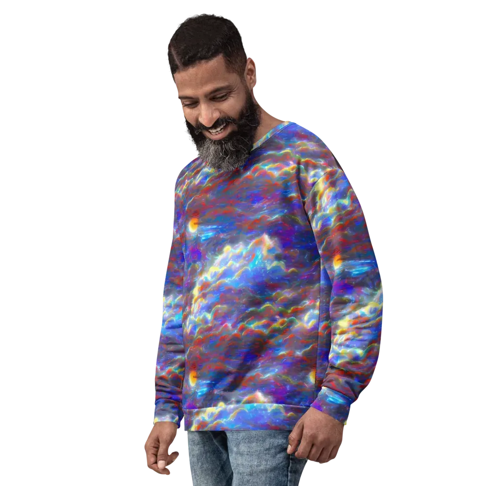 Orion Ripple on Sweatshirt — Left Front