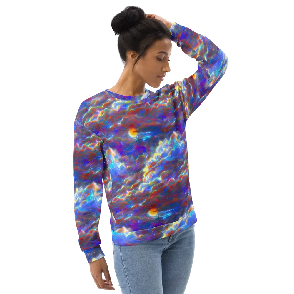 Orion Ripple on Sweatshirt — Right Front