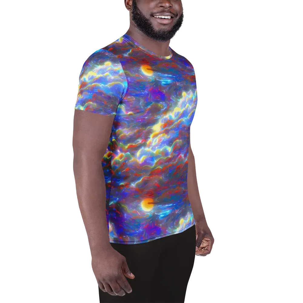 Orion Ripple on Men's Athletic T-Shirt — Right