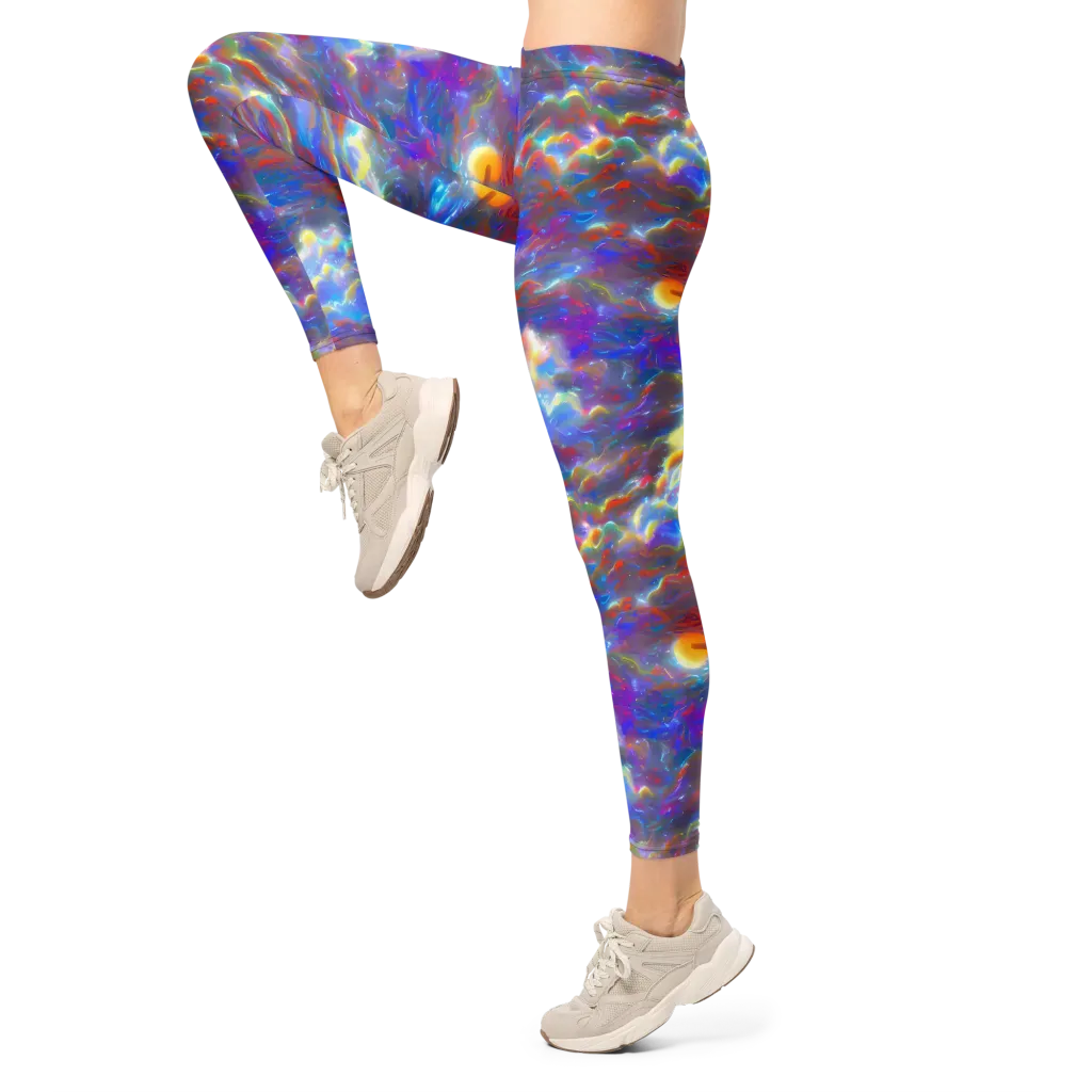 Orion Ripple on Leggings — Left