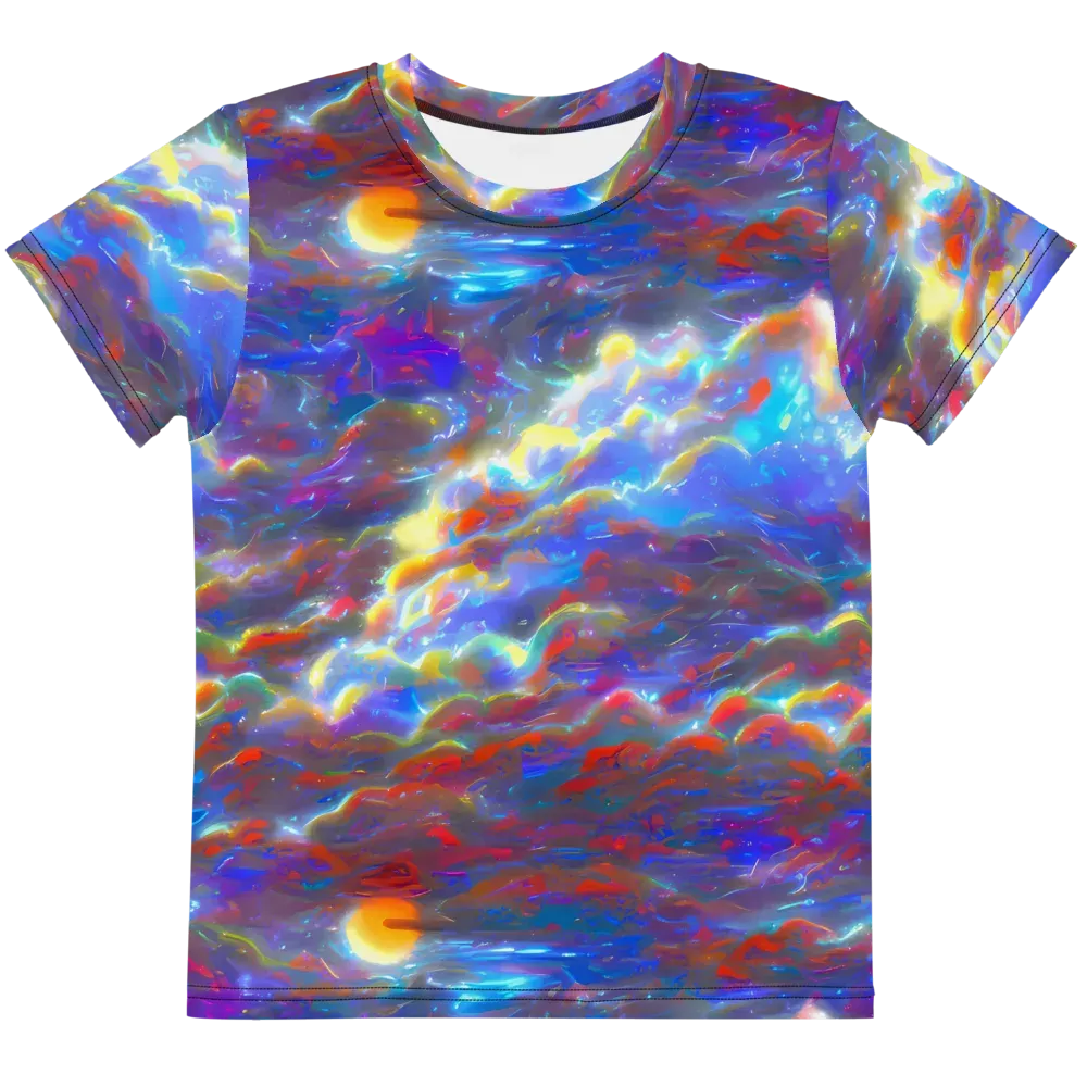 Orion Ripple on Kids Crew Neck T-Shirt — Front