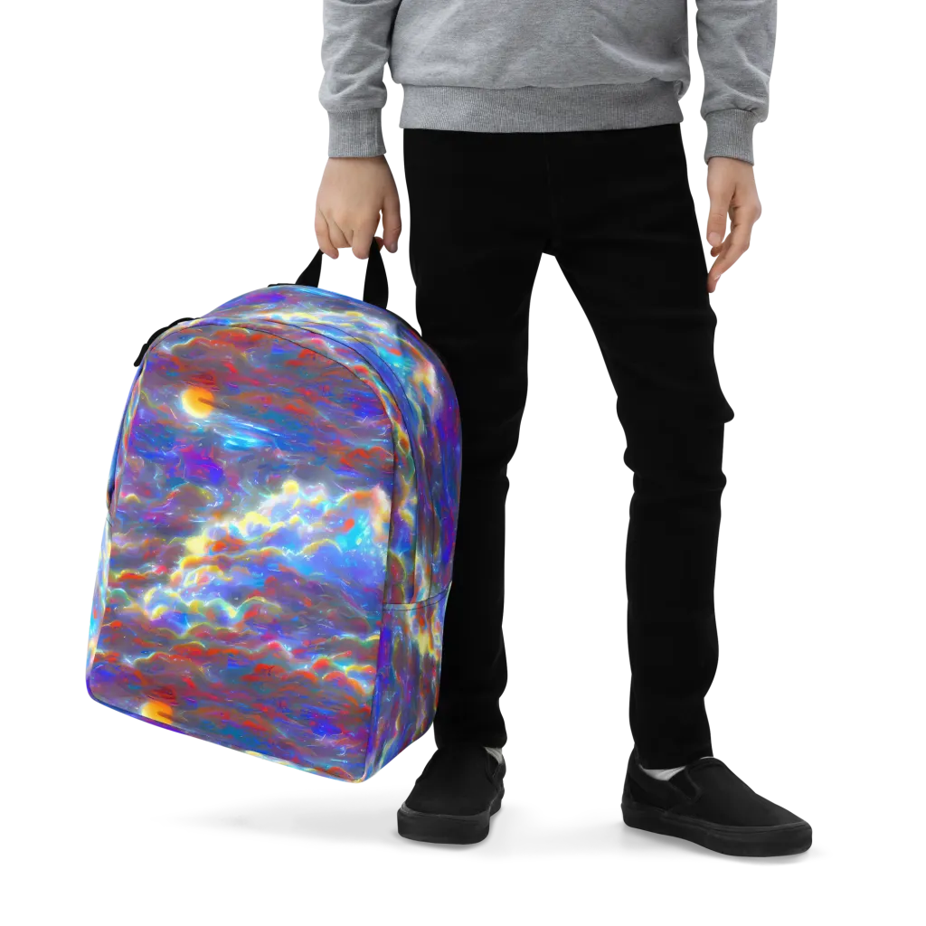 Orion Ripple on Minimalist Backpack — Zoomed-in