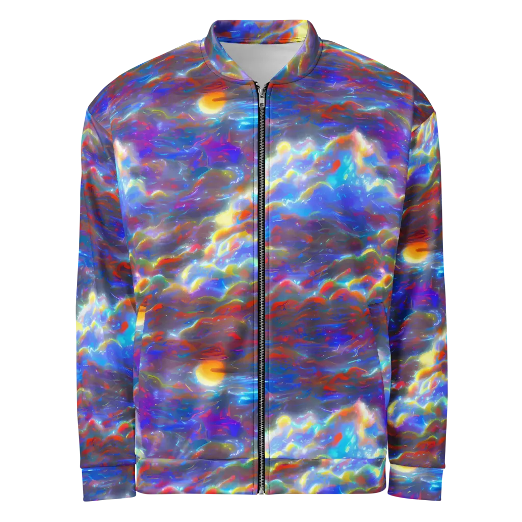 Orion Ripple on Bomber Jacket — Front