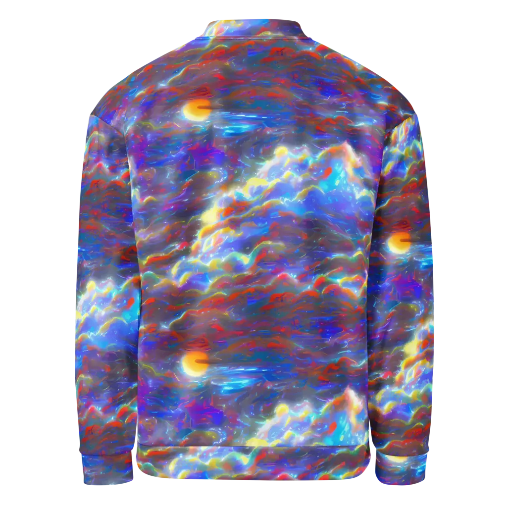Orion Ripple on Bomber Jacket — Back