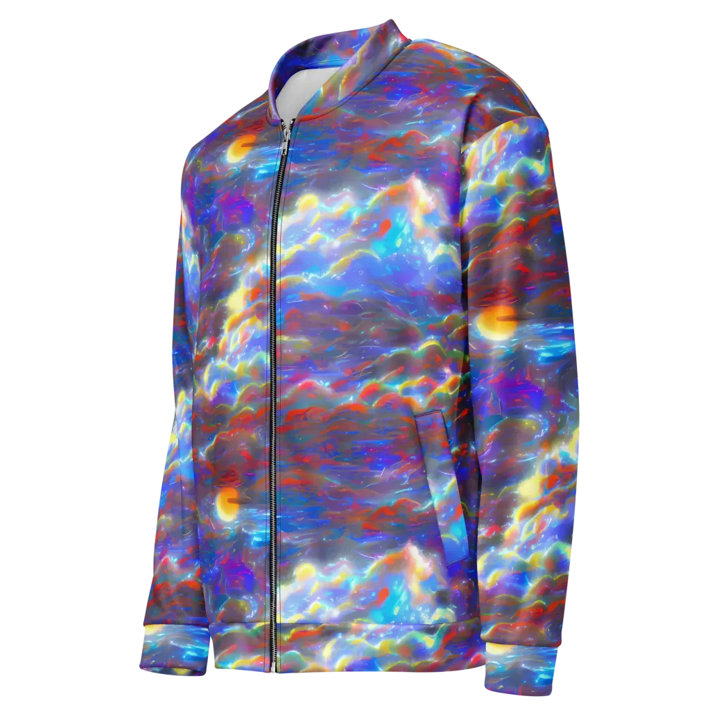 Orion Ripple on Bomber Jacket — Left Front