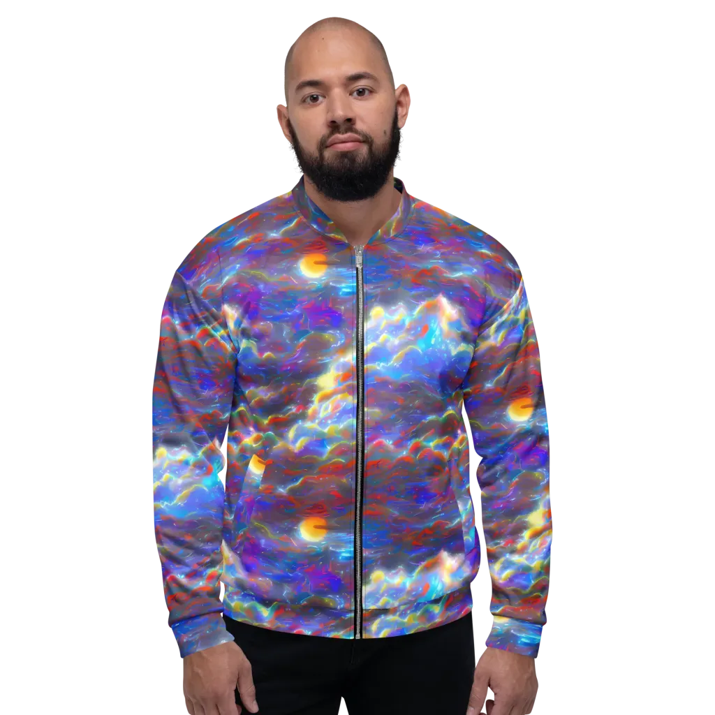 Orion Ripple on Bomber Jacket — Front