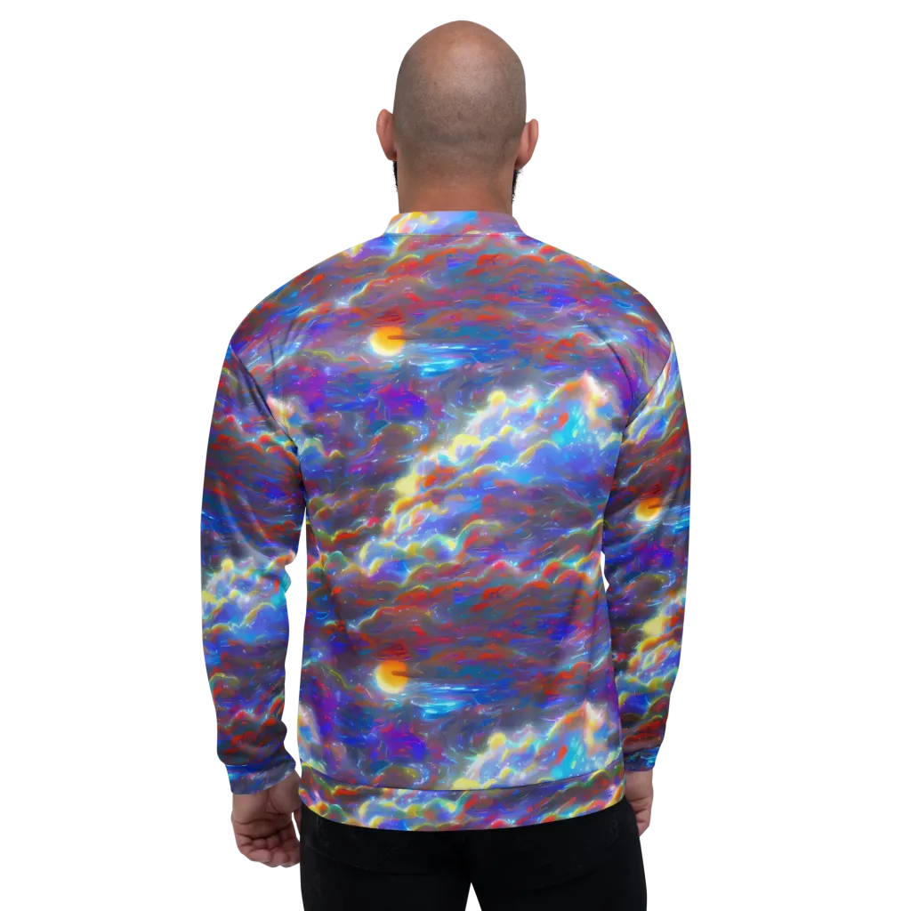 Orion Ripple on Bomber Jacket — Back
