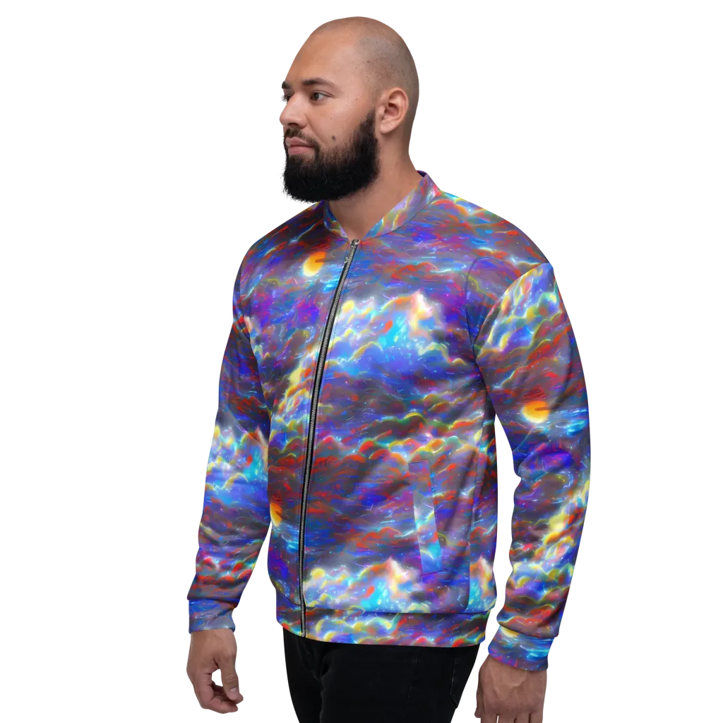 Orion Ripple on Bomber Jacket — Left