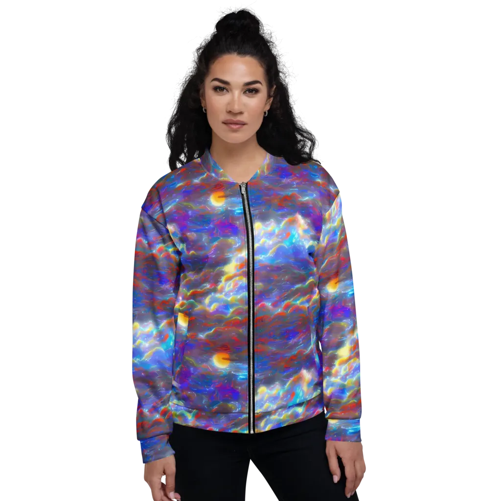 Orion Ripple on Bomber Jacket — Front