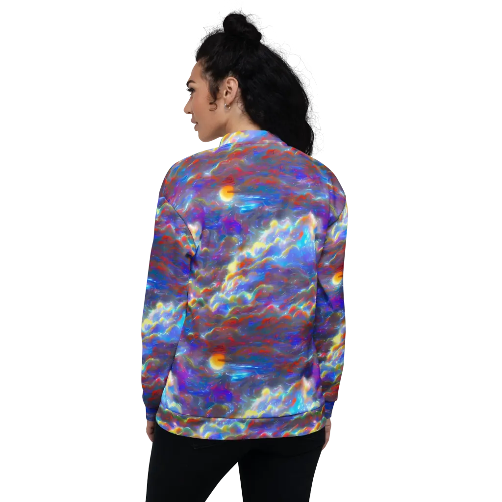 Orion Ripple on Bomber Jacket — Back