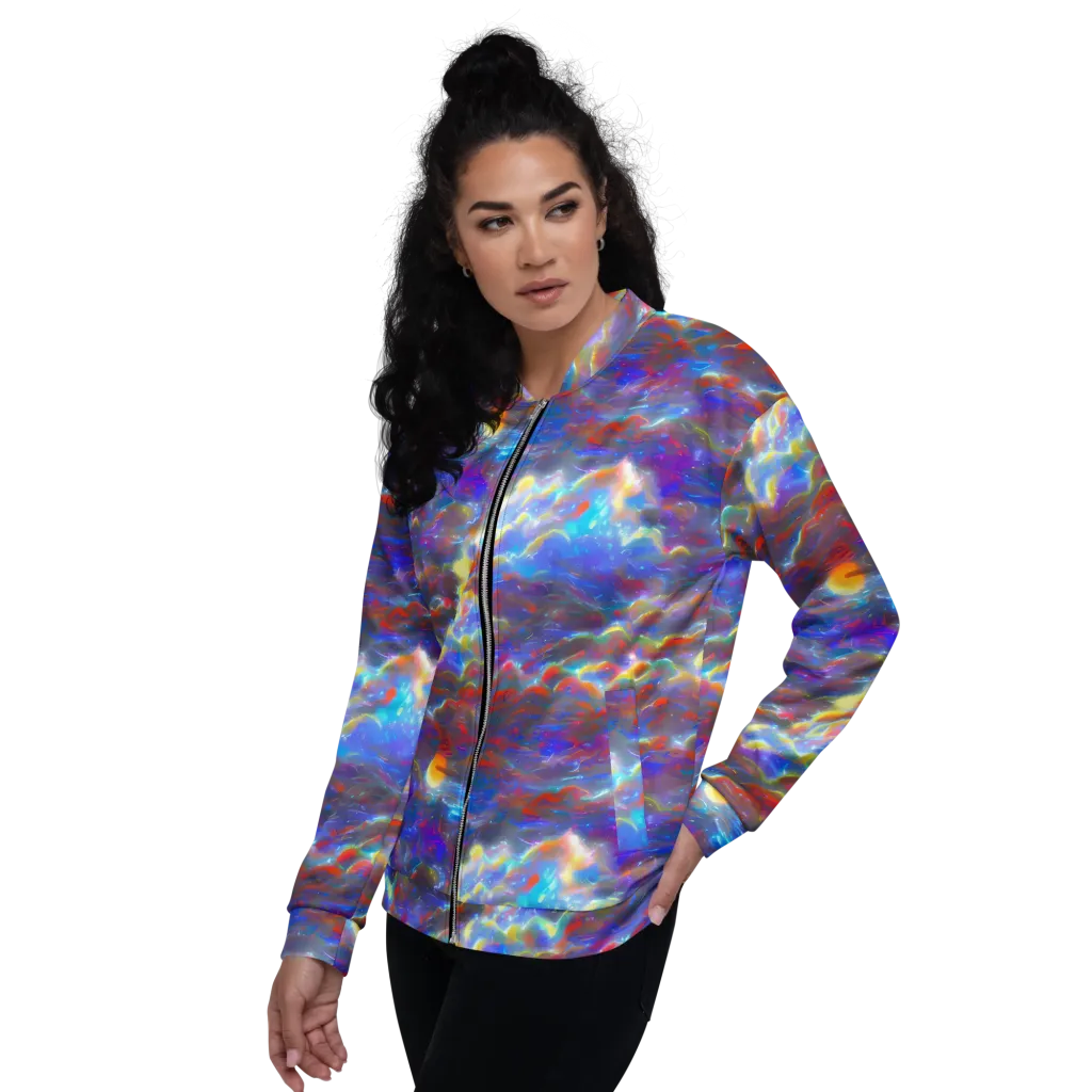 Orion Ripple on Bomber Jacket — Left