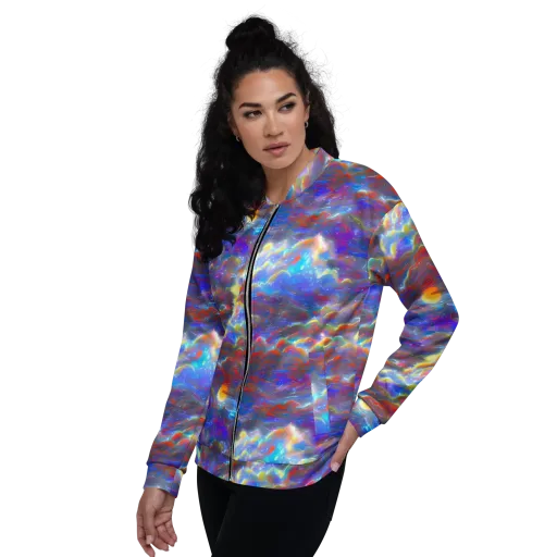 Orion Ripple on a Bomber Jacket