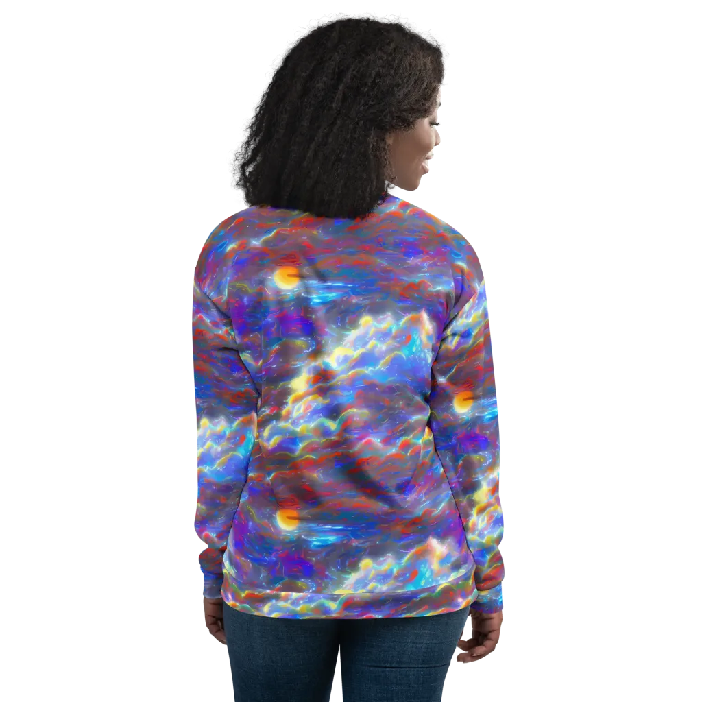 Orion Ripple on Bomber Jacket — Back