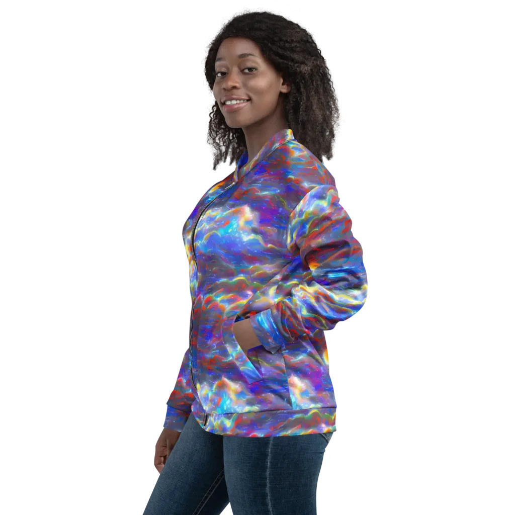 Orion Ripple on Bomber Jacket — Left