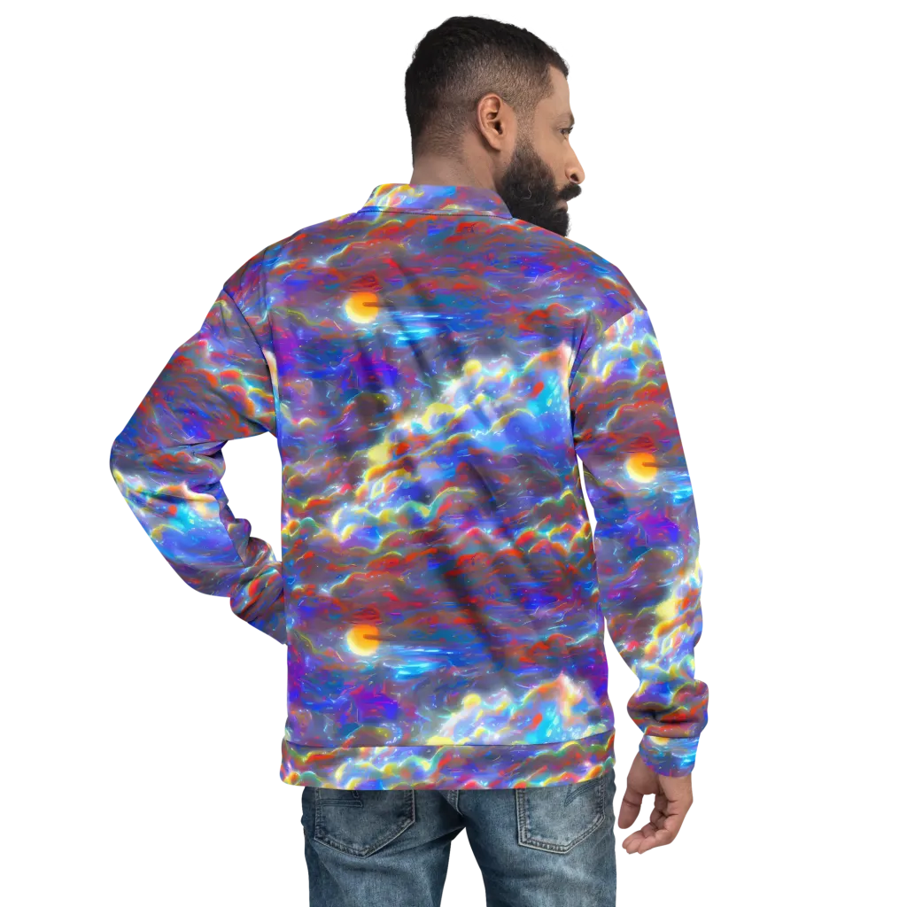 Orion Ripple on Bomber Jacket — Back