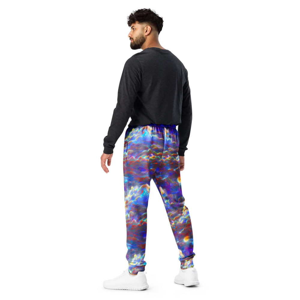 Orion Ripple on Men's Joggers — Back