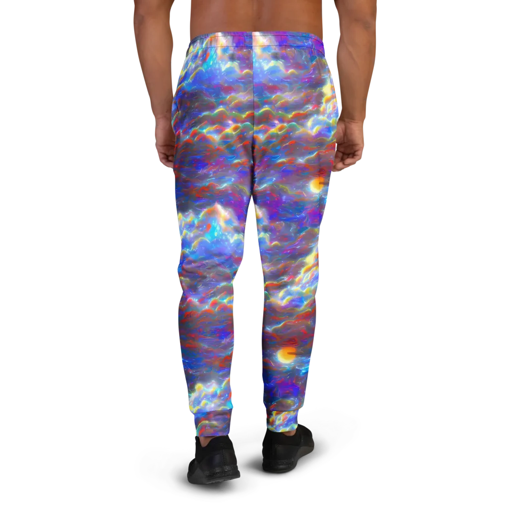 Orion Ripple on Men's Joggers — Back