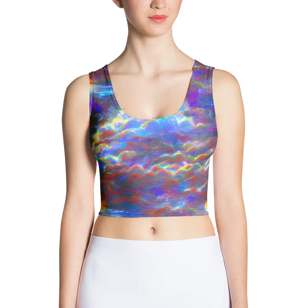 Orion Ripple on Crop Top — Front