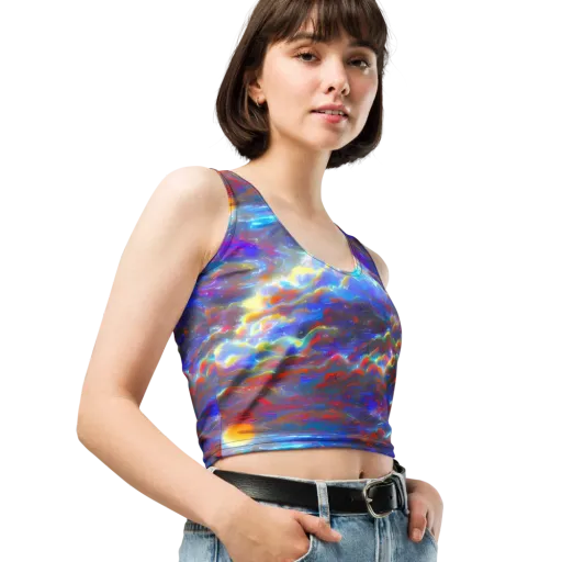 Orion Ripple on a Crop Top