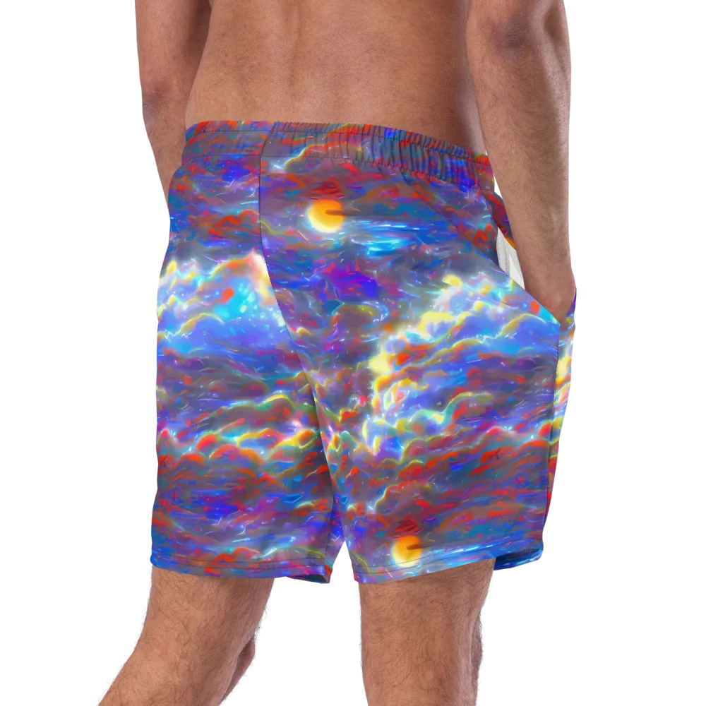 Orion Ripple on Swim Trunks — Right Back
