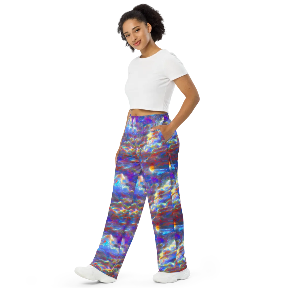 Orion Ripple on Wide-Leg Pants — Left Front