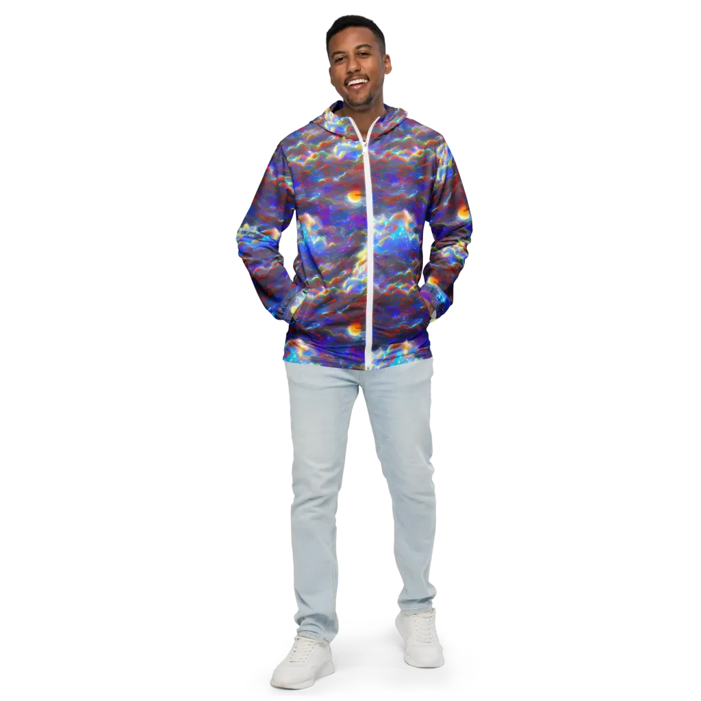 Orion Ripple on Men's Windbreaker — Front