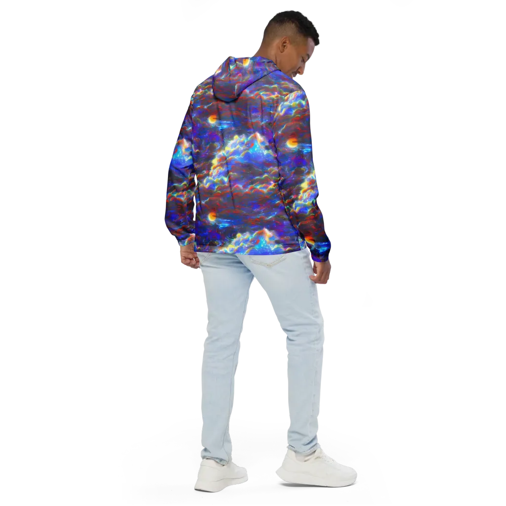 Orion Ripple on Men's Windbreaker — Back