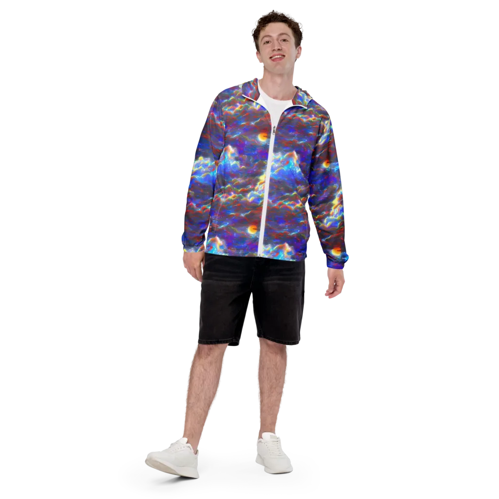 Orion Ripple on Men's Windbreaker — Front