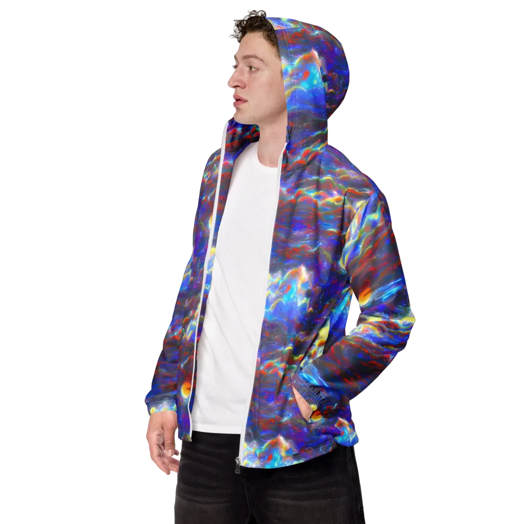 Orion Ripple on Men's Windbreaker — Left Front
