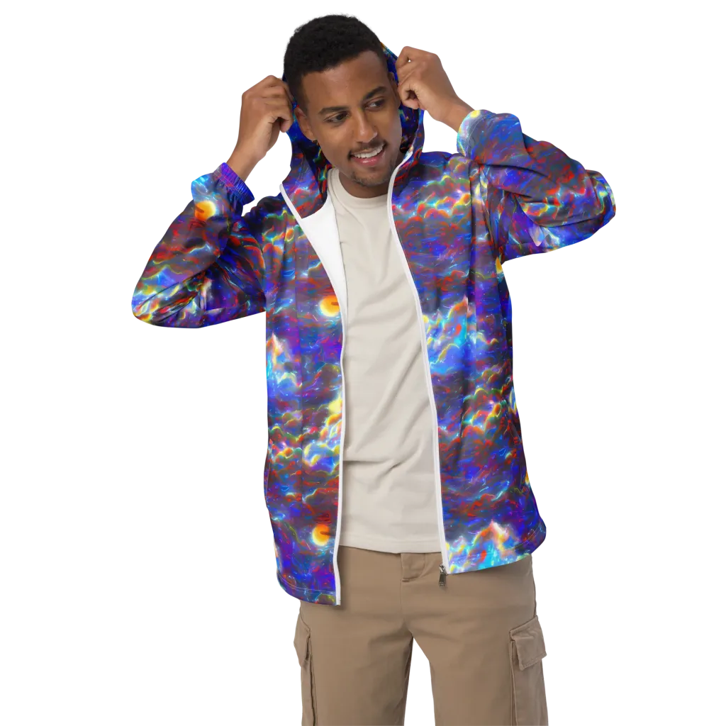 Orion Ripple on Men's Windbreaker — Front