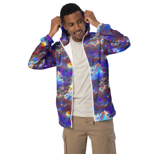 Orion Ripple on a Men's Windbreaker