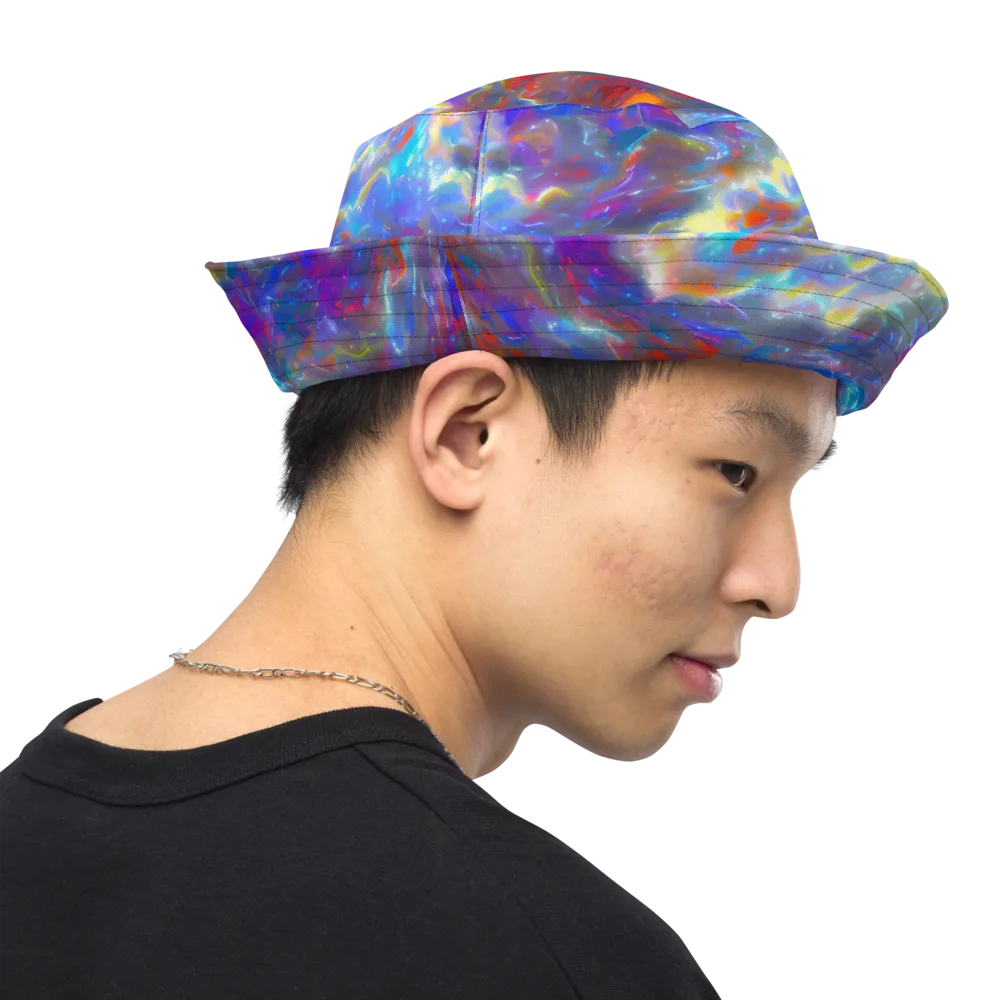 Orion Ripple on Reversible Bucket Hat — Right Outside