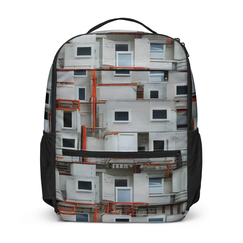 Industrial Reverie on Utility Backpack — Front