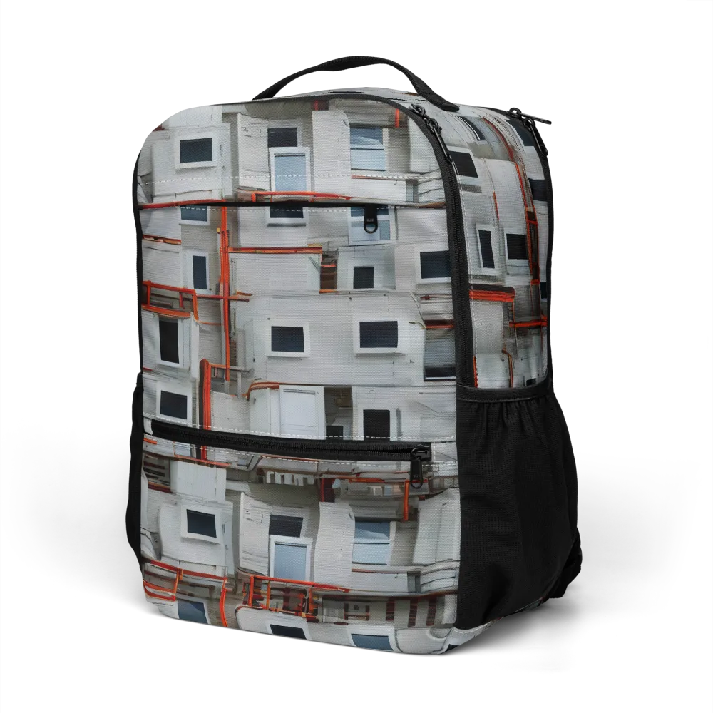 Industrial Reverie on Utility Backpack — Left Front