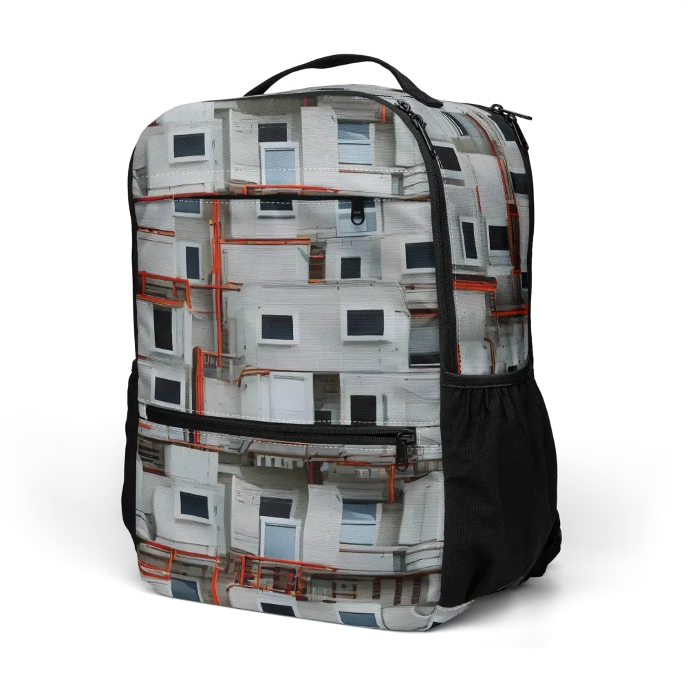 Industrial Reverie on Utility Backpack — Left Front